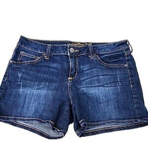 Arizona distressed Jean Shorts low rise Denim 3.5" inseam Women's Junior 5